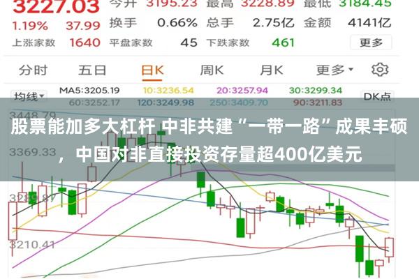 股票能加多大杠杆 中非共建“一带一路”成果丰硕，中国对非直接投资存量超400亿美元