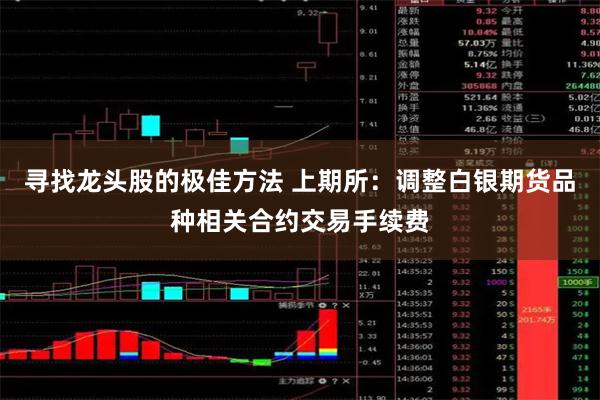 寻找龙头股的极佳方法 上期所：调整白银期货品种相关合约交易手续费