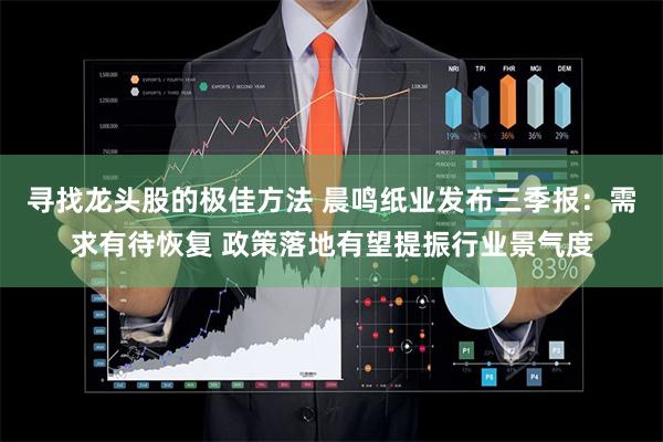 寻找龙头股的极佳方法 晨鸣纸业发布三季报：需求有待恢复 政策落地有望提振行业景气度
